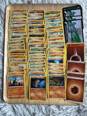 69 Orange Brown Pokémon playing and trading Card Game - Energy Card Lot, online